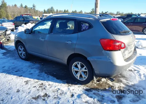 2009 Nissan Rogue Sl from USA, damaged, VIN JN8AS58VX9W184888